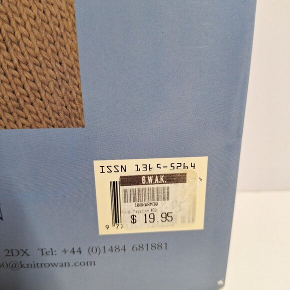 2001 Rowan Knitting Magazine Number 30 UK Over 40 Design Instructions Vintage - Picture 3 of 8